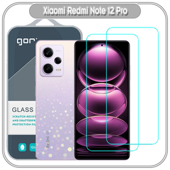Bộ 2 miếng kính cường lực Gor trong suốt cho Xiaomi Redmi Note 12 Pro