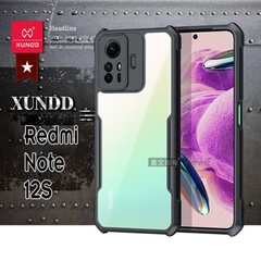 Ốp Redmi Note 12 4G - 12S - 12 Pro - 12 Turbo, chống sốc XUNDD lưng PC không bị ố vàng