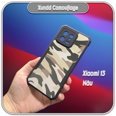 Ốp cho Xiaomi 13, Xundd Camouflage 4 góc chống sốc