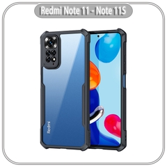 Ốp lưng cho Xiaomi Redmi Note 11 - Note 11S chống sốc trong viền nhựa dẻo XunDD - Hàng nhập khẩu