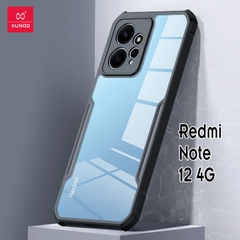 Ốp Redmi Note 12 4G - 12S - 12 Pro - 12 Turbo, chống sốc XUNDD lưng PC không bị ố vàng