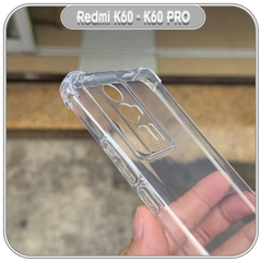 Ốp chống sốc cho Redmi K60 - K60 Pro, nhựa dẻo TPU trong che camera