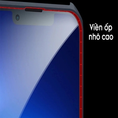 Ốp lưng iPhone 12 Pro Max - 13 Pro Max - 14 Pro Max trong viền nhựa dẻo XunDD