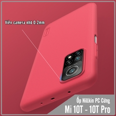 Ốp lưng cho Xiaomi Mi 10T - Mi 10T Pro Frosted Shield nhựa PC cứng Nillkin , Vân nhám , chống vân tay