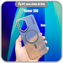 Ốp PC mỏng cho Honor 300, có nam châm sạc từ tính