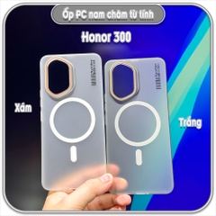 Ốp PC mỏng cho Honor 300, có nam châm sạc từ tính