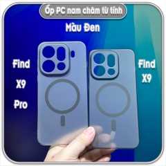 Ốp PC mỏng cho Oppo Find X9 - Find X9 Pro, có nam châm sạc từ tính
