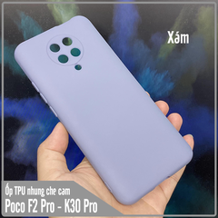 Ốp lưng cho Poco F2 Pro - Redmi K30 Pro - K30 Ultra, nhựa TPU dẻo màu lót nhung che camera