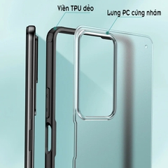 Ốp lưng cho Xiaomi Redmi K50 - K50 Pro, nhám viền màu WLONS