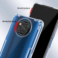 Ốp lưng cho Xiaomi Poco X3 NFC - X3 PRO TPU trong suốt Nillkin NATURE