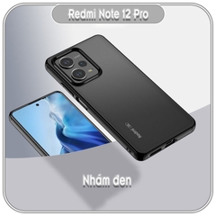 Ốp chống sốc wlons cho Redmi Note 12 Pro, lưng PC không ố vàng