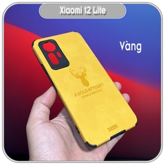 Ốp lưng cho Xiaomi 12 Lite, giả da hươu