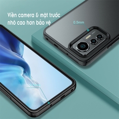 Ốp lưng cho Xiaomi 12 Lite 5G, nhám viền màu WLONS