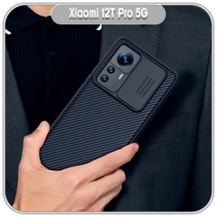 Ốp lưng cho Xiaomi 12T Pro, Nillkin CamShield Pro che camera