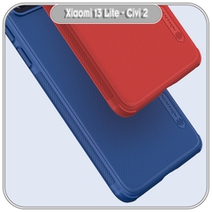 Ốp lưng cho Xiaomi 13 Lite - Civi 2 Super Frosted Shield Pro nhựa PC cứng Nillkin