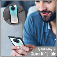 Ốp lưng cho Xiaomi Mi 10T Lite - Redmi Note 9 Pro 5G chống sốc trong viền nhựa dẻo XunDD