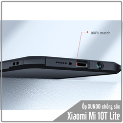Ốp lưng cho Xiaomi Mi 10T Lite - Redmi Note 9 Pro 5G chống sốc trong viền nhựa dẻo XunDD