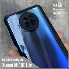 Ốp lưng cho Xiaomi Mi 10T Lite - Redmi Note 9 Pro 5G chống sốc trong viền nhựa dẻo XunDD