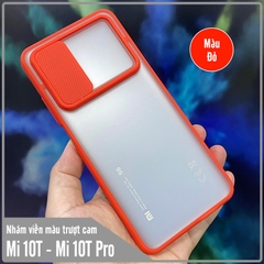 Ốp lưng cho Xiaomi Mi 10T - Mi 10T Pro - Redmi K30S nhám viền màu trượt camera