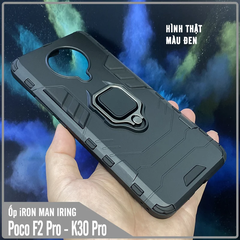 Ốp lưng cho Xiaomi Poco F2 Pro / Redmi K30 Pro - K30 Ultra iRON - MAN IRING Nhựa PC cứng viền dẻo chống sốc