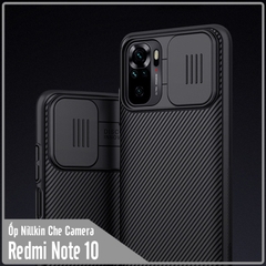 Ốp lưng cho Xiaomi Redmi Note 10 4G - Redmi Note 10S Nillkin CamShield che camera