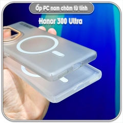 Ốp PC mỏng cho Honor 300 Ultra, có nam châm sạc từ tính