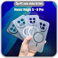 Ốp PC mỏng cho Honor Magic 8 - 8 Pro, có nam châm sạc từ tính