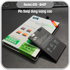 Pin thay thế Suiqi BM5F cho Redmi K50, 5500mAh
