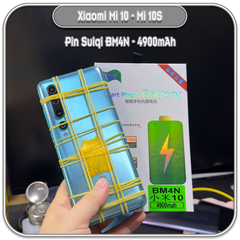 Thay pin Suiqi BM4N cho Xiaomi Mi 10 - Mi 10S, 4900mAh