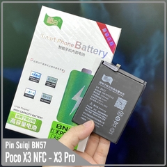 Pin Suiqi Li-ion thay thế cho Xiaomi Poco X3 NFC - Poco X3 Pro BN57 5200mAh