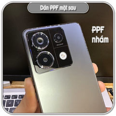 Miếng dán PPF cho Redmi Note 13 Pro 5G, chống trầy mặt lưng, trong - nhám - 7 màu