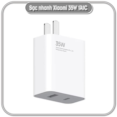 Củ sạc siêu nhanh GaN Xiaomi 1C+1A 35W MDY-14-ET - Hàng nhập khẩu