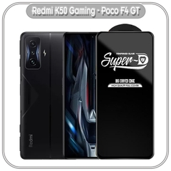 Kính cường lực Super D cho Xiaomi Redmi K50 Gaming - Poco F4 GT, Full viền Đen MIETUBL