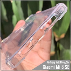 Ốp lưng Xiaomi Mi 8 SE Trong Suốt Chống Sốc