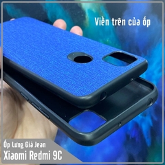 Ốp lưng cho Redmi 9C - Redmi 10A , giả JEAN viền TPU dẻo