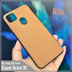 Ốp lưng cho Redmi 9C - Redmi 10A , giả JEAN viền TPU dẻo