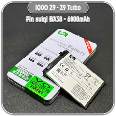 Thay pin cho IQOO Z9 - Z9 Turbo Suiqi BA38 6000mAh