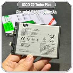 Thay pin cho IQOO Z9 Turbo Plus Suiqi BA58 6400mAh