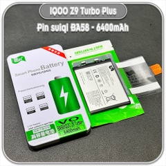 Thay pin cho IQOO Z9 Turbo Plus Suiqi BA58 6400mAh