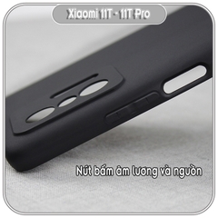 Ốp lưng TPU dẻo đen cho Xiaomi 11T - 11T Pro che Camera