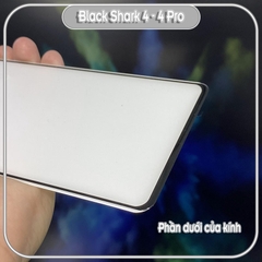 Kính cường lực cho Xiaomi Black Shark 4 / 4 Pro chống vân tay Full viền Đen