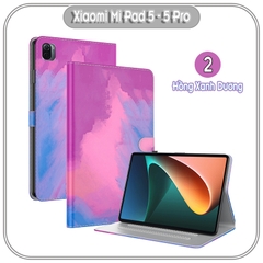 Bao da cho Xiaomi Mi Pad 5 - 5 Pro 2 màu Gradient , viền TPU dẻo đen