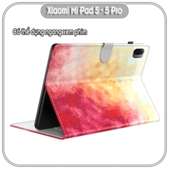 Bao da cho Xiaomi Mi Pad 5 - 5 Pro 2 màu Gradient , viền TPU dẻo đen