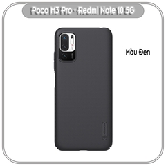 Ốp lưng cho Xiaomi Poco M3 Pro - Redmi Note 10 5G Frosted Shield nhựa PC cứng Nillkin , Vân nhám , chống vân tay.