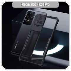 Ốp lưng cho Xiaomi Redmi K50 - K50 Pro chống sốc trong viền nhựa dẻo XunDD