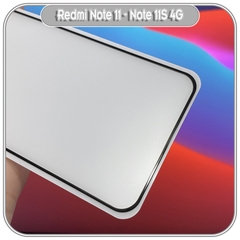 Kính cường lực cho Xiaomi Redmi Note 11 - 11S 4G chống vân tay Full viền Đen