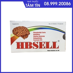 hbsell hộp 2 vỉ x10 viên          66.0