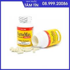 Nattomax Aulife lọ 30 viên nhập khẩu Mỹ Phòng chống tai biến, đột quỵ