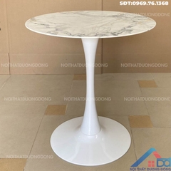 Bàn tiếp khách tulip mặt đá -BCF 33