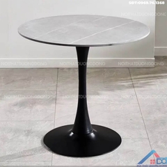 Bàn tiếp khách tulip mặt đá -BCF 33